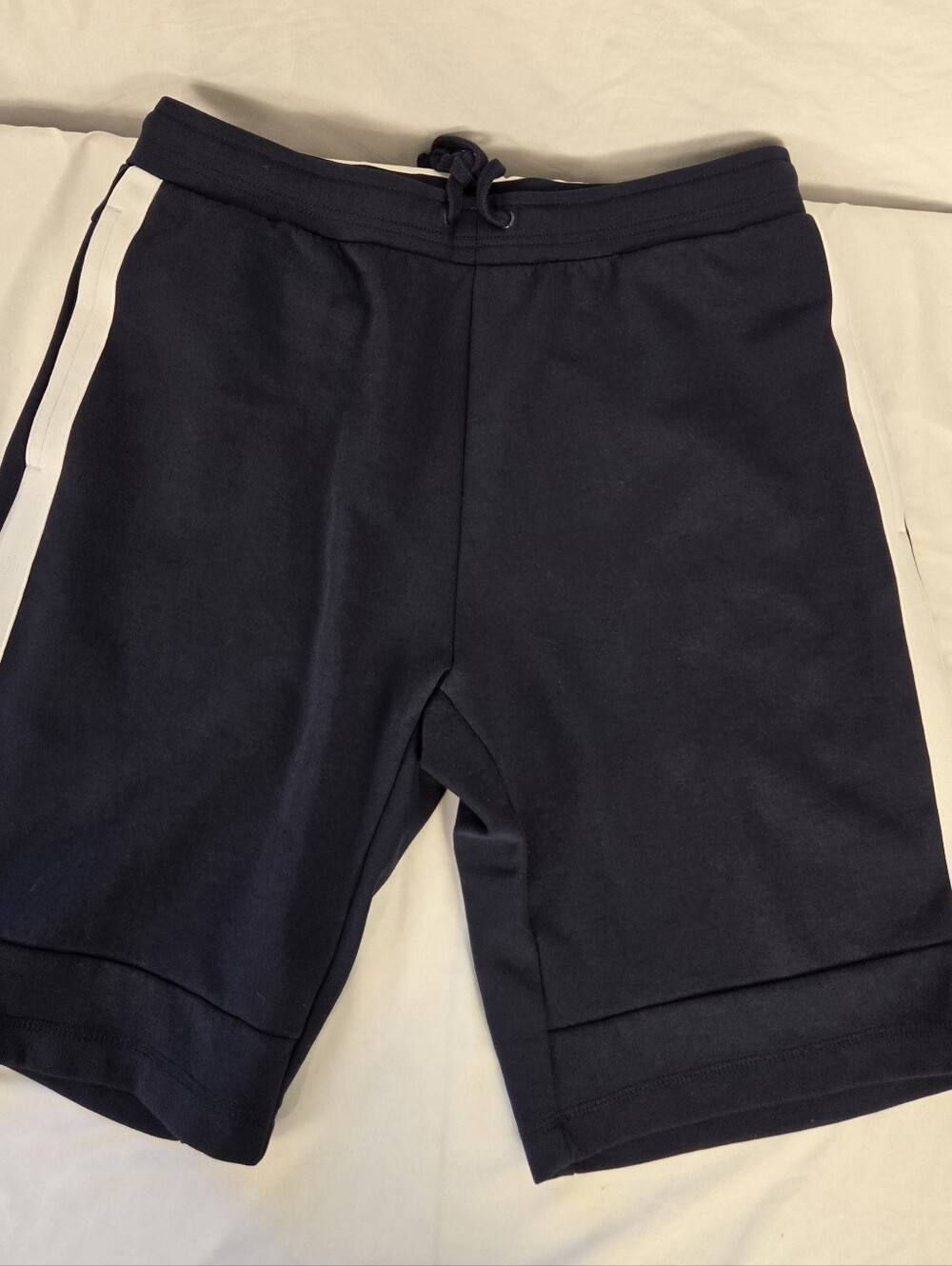 City Lab Men's Drawstring  Athletic Shorts - Navy. TN